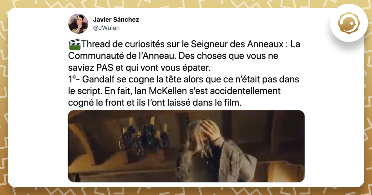 thread de JWulen sur le seigneur des anneaux