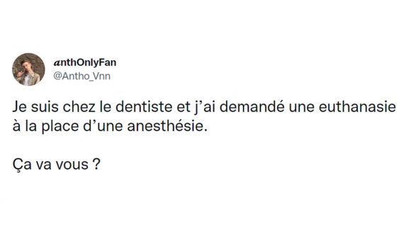 Image de couverture de l'article : Top 15 des tweets chez le dentiste, levez la main si ça vous fait mal