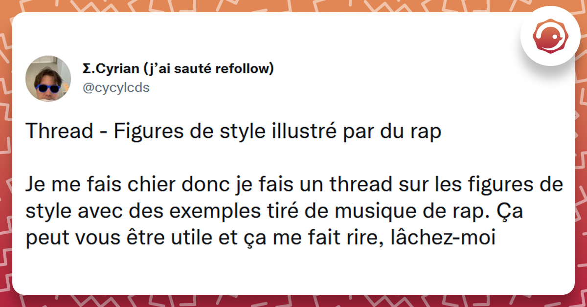 Thread : et si on apprenait le français avec le rap ? - Twog