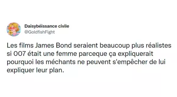 Image de couverture de l'article : Top 15 des tweets sur James Bond, l’espion le moins discret du monde