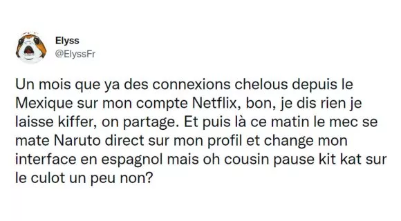 Image de couverture de l'article : Top 18 des tweets sur Netflix, notre meilleur comparse l’hiver venu