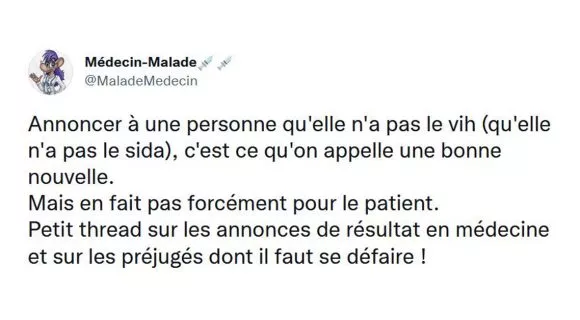 Image de couverture de l'article : Thread : le difficile exercice d’annoncer leurs résultats aux patients