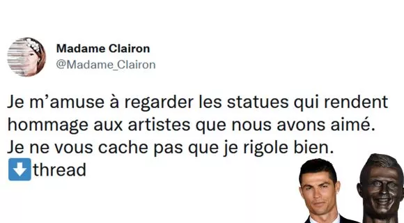 Image de couverture de l'article : Thread : les pires statues de personnalités