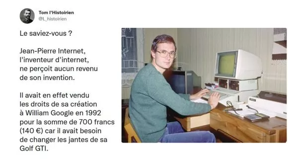 Image de couverture de l'article : Connaissez-vous Jean-Pierre Internet, l’inventeur d’Internet ?