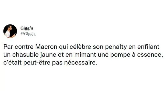 Image de couverture de l'article : Les 20 meilleurs tweets du match de Macron, franchement si vous votez par pour lui après ça !