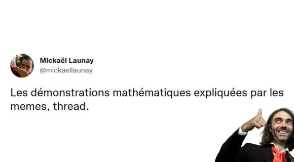 Image de couverture de l'article : Thread : les mathématiques en mèmes c’est hilarant (pour ceux qui y comprennent quelque chose)