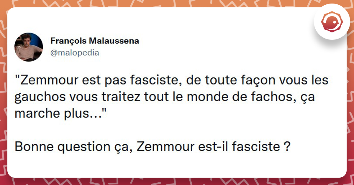 Thread : Éric Zemmour est-il vraiment fasciste ? - Twog