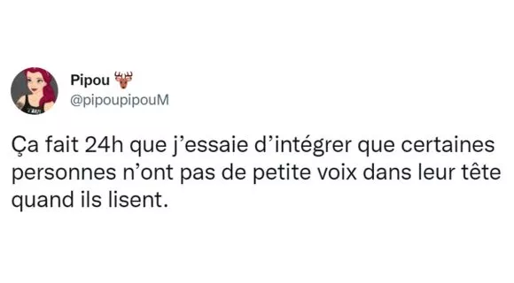 Image de couverture de l'article : Et vous, entendez-vous une voix dans votre tête quand vous lisez ?