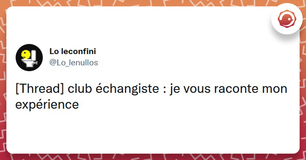 Thread ma première fois dans un club échangiste Twog