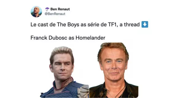 Image de couverture de l'article : Thread : The Boys à la française