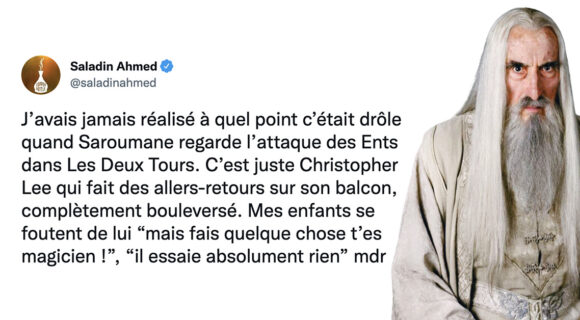 Image de couverture de l'article : Les 18 meilleurs tweets sur Saroumane, un magicien pas si blanc