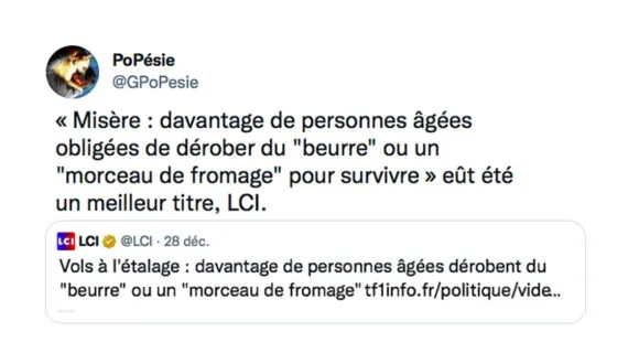 Image de couverture de l'article : Le Comptwoir du 29 décembre 2022 : les meilleurs tweets