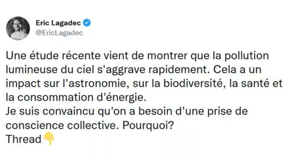 Image de couverture de l'article : Thread : comment réduire la pollution lumineuse