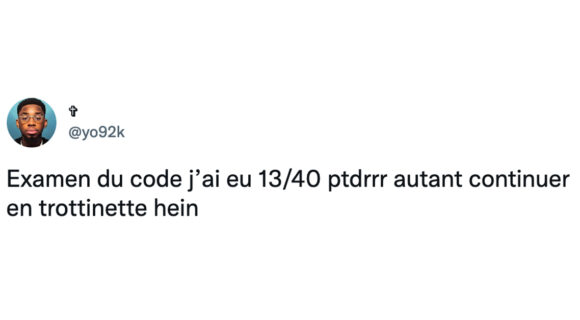 Image de couverture de l'article : Top 15 des meilleurs tweets sur le code de la route