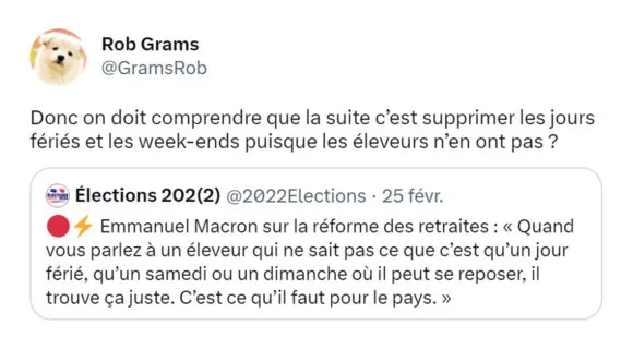 Image de couverture de l'article : Le Comptwoir du 27 février 2023 : les meilleurs tweets