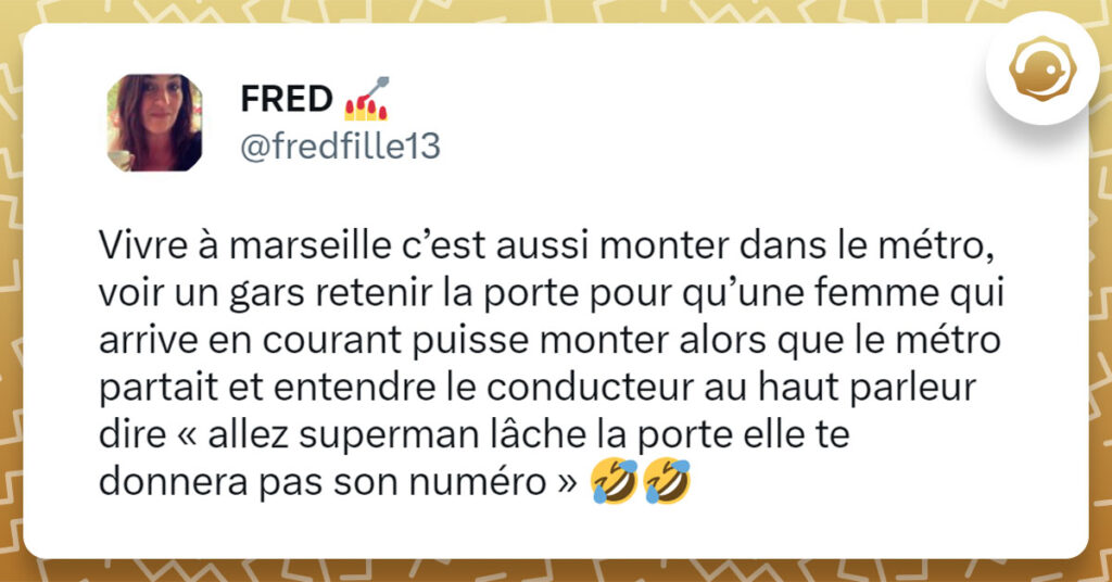 Tweet de fredfille13 Marseille