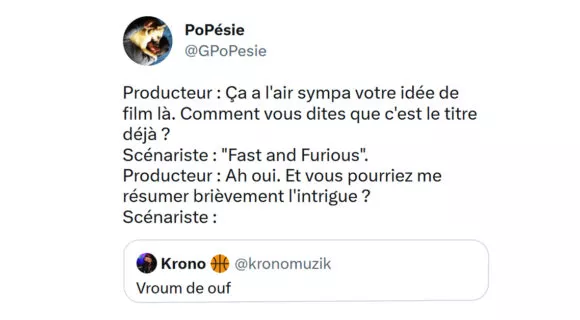 Image de couverture de l'article : Top 17 des meilleurs tweets sur Fast and Furious, quand est-ce que ça s’arrête ?