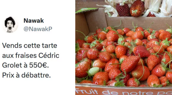 Image de couverture de l'article : Top 15 des meilleurs tweets sur Cédric Grolet, la tarte aux fraises de la discorde