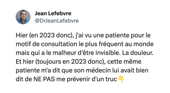 Image de couverture de l'article : La douleur ce n’est pas « dans la tête »