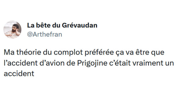 Image de couverture de l'article : Prigojine meurt accidentellement après avoir défié Poutine, bizarre bizarre !