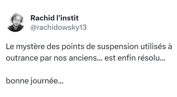 Image de couverture de l'article : Pourquoi nos aîné.es aiment-ils tant les points de suspension ?