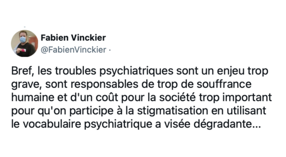 Image de couverture de l'article : Thread : la banalisation des termes psychiatriques