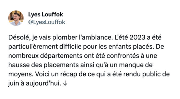 Image de couverture de l'article : Thread : urgence pour les enfants placés en France