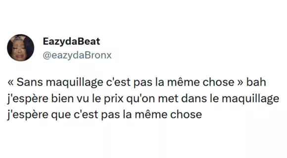 Image de couverture de l'article : Top 15 des meilleurs tweets sur le maquillage, c’est beau mais c’est cher mais c’est beau mais