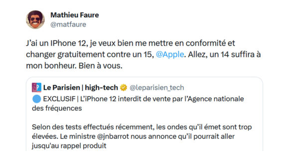 Image de couverture de l'article : Les 15 meilleurs tweets sur l’Iphone 12, allez ça dégage