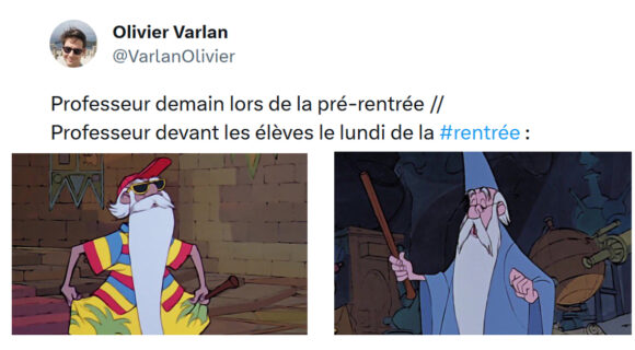 Image de couverture de l'article : Top 15 des meilleurs tweets sur la rentrée 2023