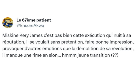 Image de couverture de l'article : Vous êtes pauvre ? Pas de panique, Kery James va vous lâcher un couplet