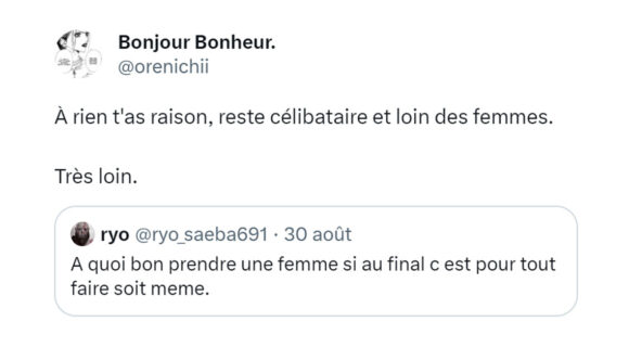 Image de couverture de l'article : À cause du féminisme, les mascus doivent apprendre la propreté snif