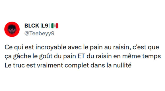 Image de couverture de l'article : Top 15 des meilleurs tweets sur le pain aux raisins, cette abomination culinaire