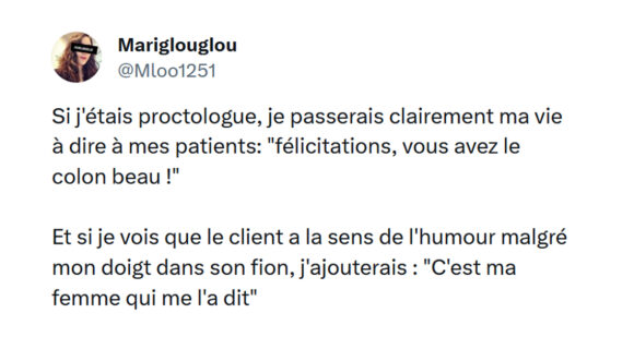 Image de couverture de l'article : Top 20 des meilleurs tweets chez le proctologue, pas si désagréable en fait !