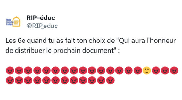 Image de couverture de l'article : Top 15 des tweets sur les 6e, adieu la primaire, bonjour le collège