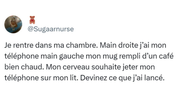 Image de couverture de l'article : Top 15 des tweets sur la chambre, jamais rangée celle-là