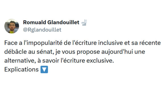 Image de couverture de l'article : Thread : non à l’écriture inclusive, oui à l’écriture exclusive !