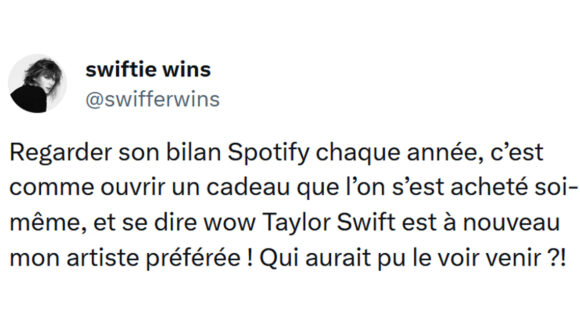 Image de couverture de l'article : Top 15 des meilleurs tweets sur le bilan Spotify 2023 !