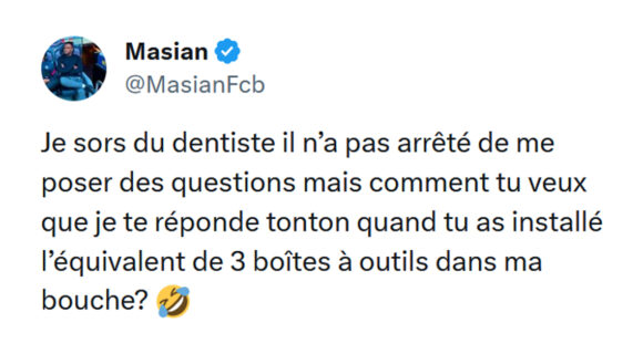 Image de couverture de l'article : Top 18 des meilleurs tweets chez le dentiste, arrêtez de pleurer s’il-vous-plaît !