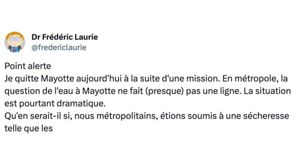 Image de couverture de l'article : Thread : les Mahorais ont toujours des problèmes d’accès à l’eau potable