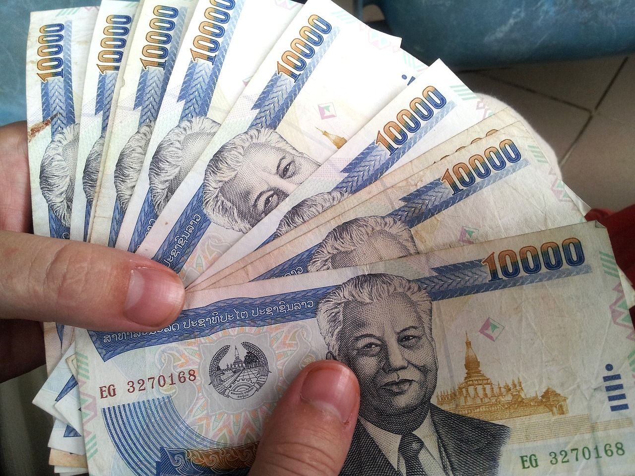 Billets de monnaie thaïlandaise
