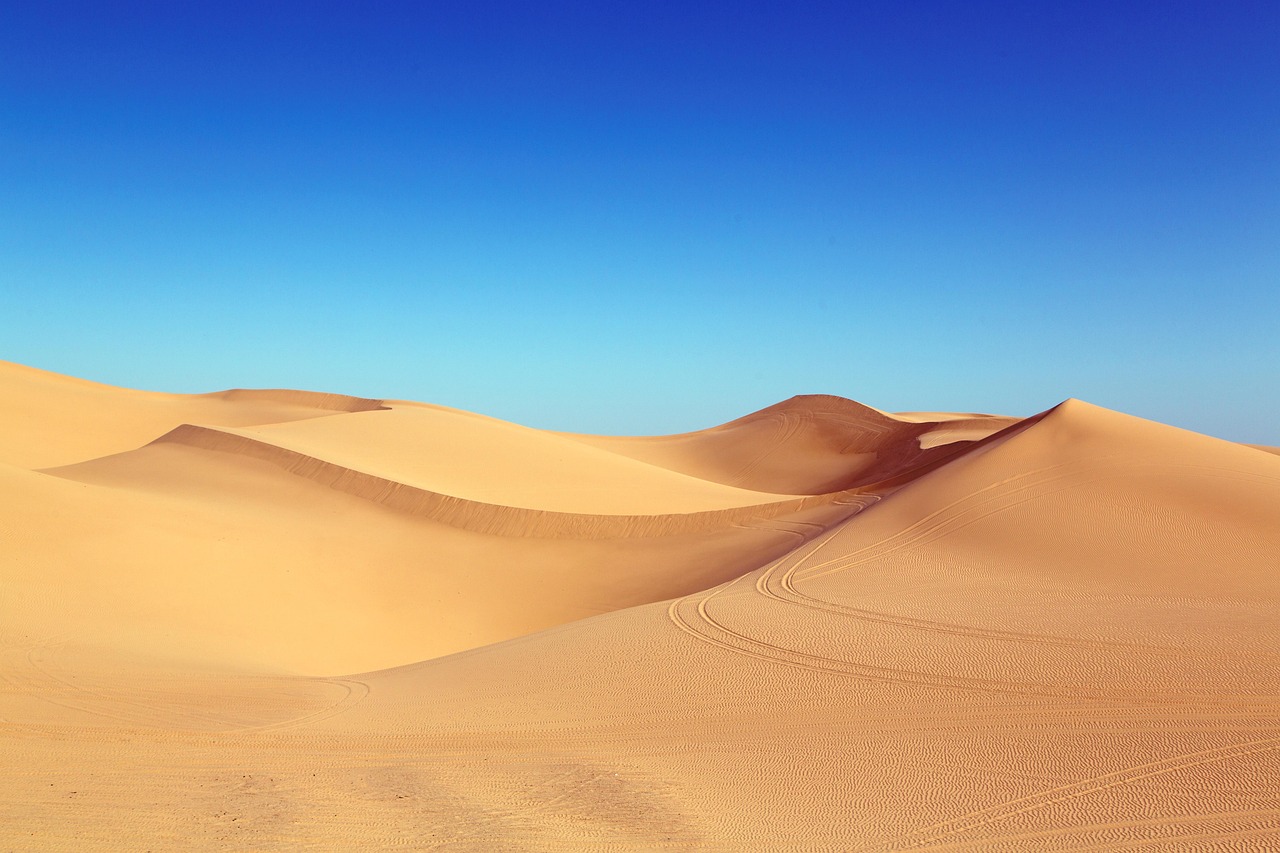 Photo de dunes de sable