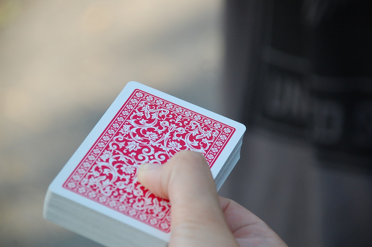 Photo d'un jeu de cartes