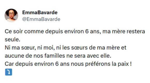 Image de couverture de l'article : Ce soir, nous laisserons notre mère seule à Noël