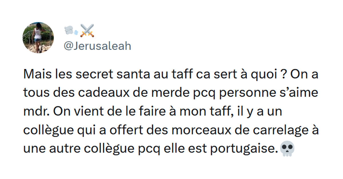 Les pires cadeaux de Secret Santa en entreprise