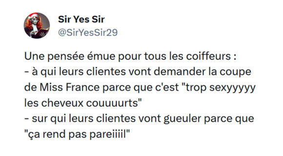 Image de couverture de l'article : Top 17 des tweets les plus drôles chez le coiffeur