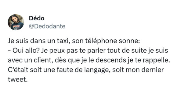 Image de couverture de l'article : Top 15 des tweets en taxi, euh il fallait prendre à droite là