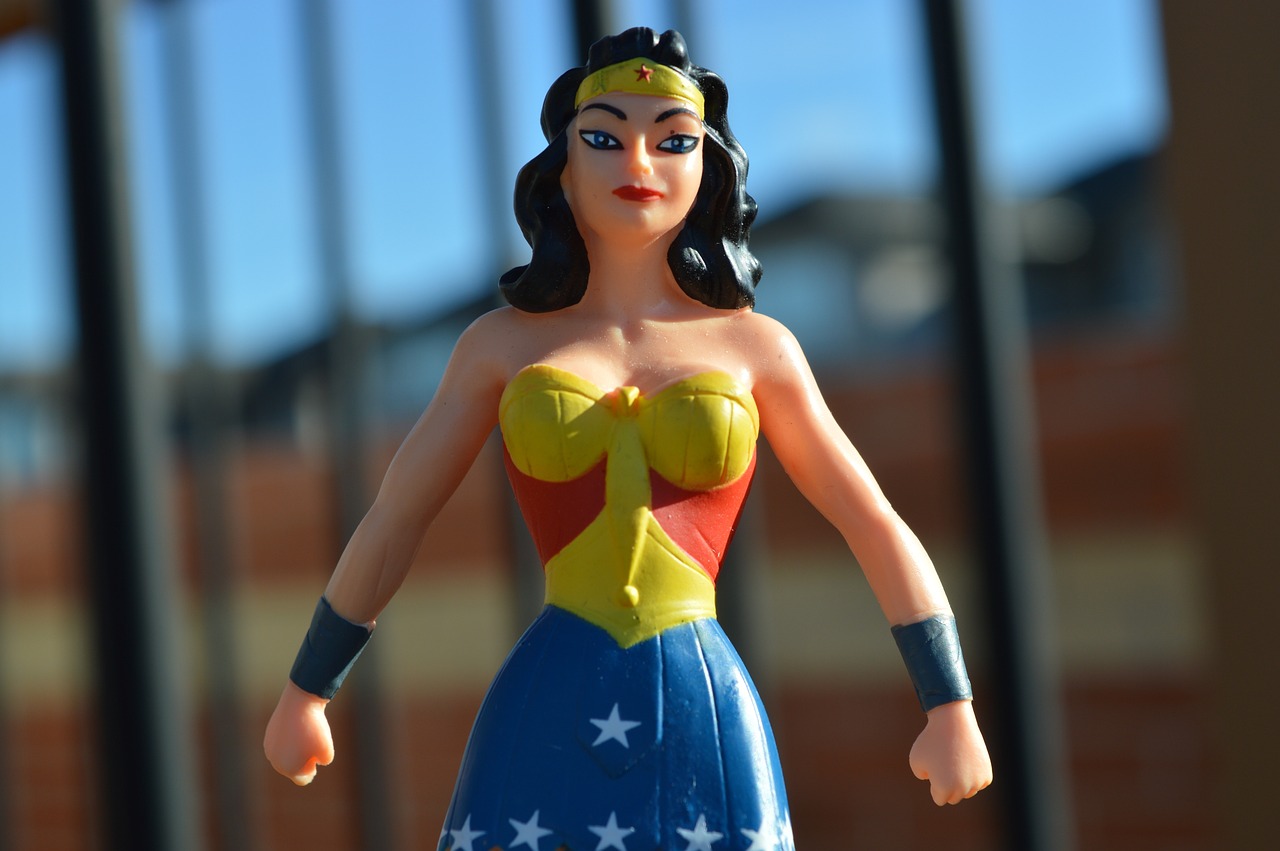 Photo d'une figurine de Wonder Woman