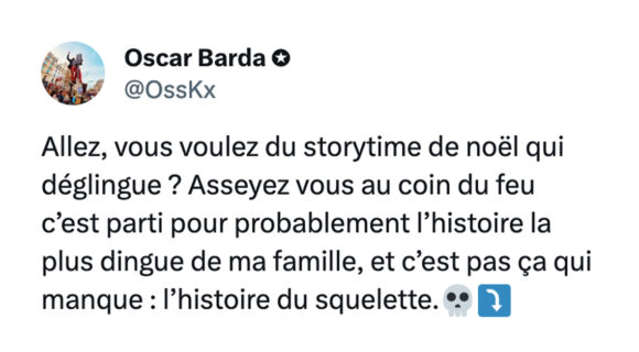 Image de couverture de l'article : Une histoire de squelette partagé de père en fils