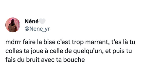 Image de couverture de l'article : Top 15 des meilleurs tweets sur la bise, pourquoi vous faites ça ?